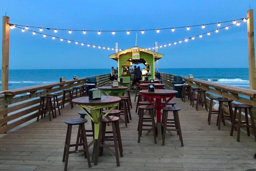 卡罗来纳比奇Kraken'S Den * Oceanview * Steps To Ocean * Pool公寓 外观 照片